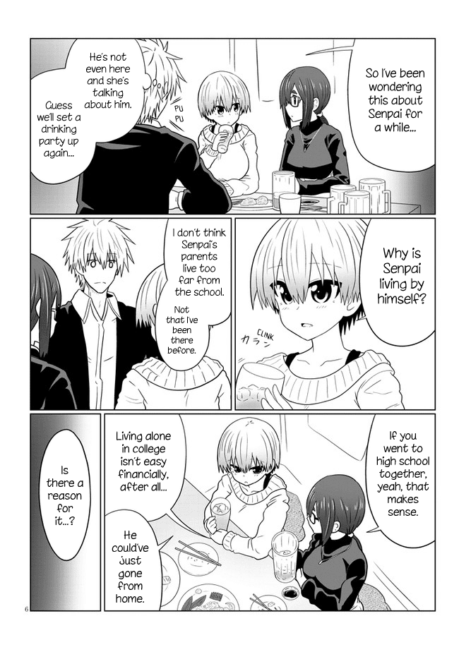 Uzaki-chan wa Asobitai! Chapter 60 page 6 - Chapter 60: Kouhai and a Day Without Senpai