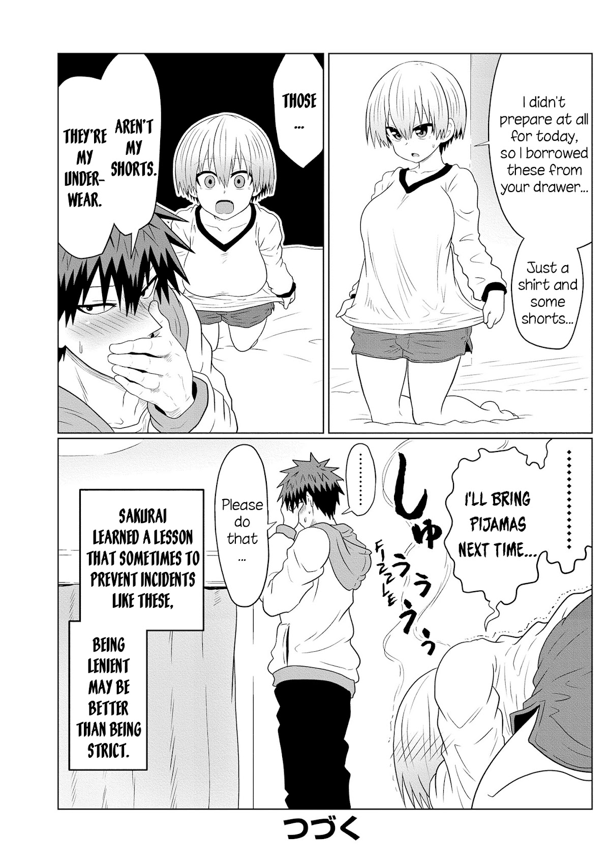 Uzaki-chan wa Asobitai! Chapter 61.5 page 16 - Chapter 61.5: Tankoubon 6 Omake + Extras