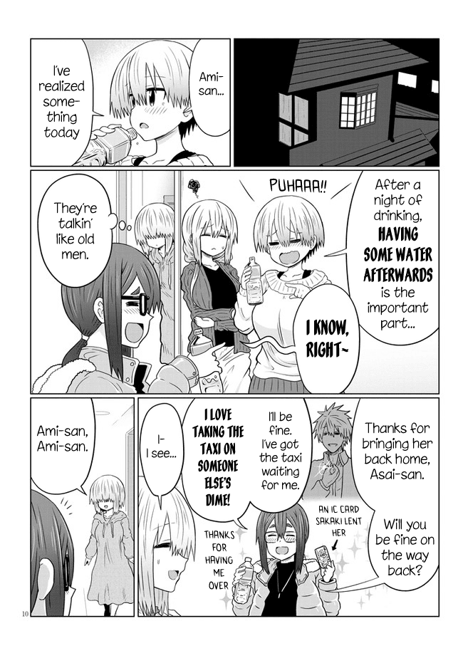 Uzaki-chan wa Asobitai! Chapter 62 page 10 - Chapter 62: Kouhai and Thrown Senpai