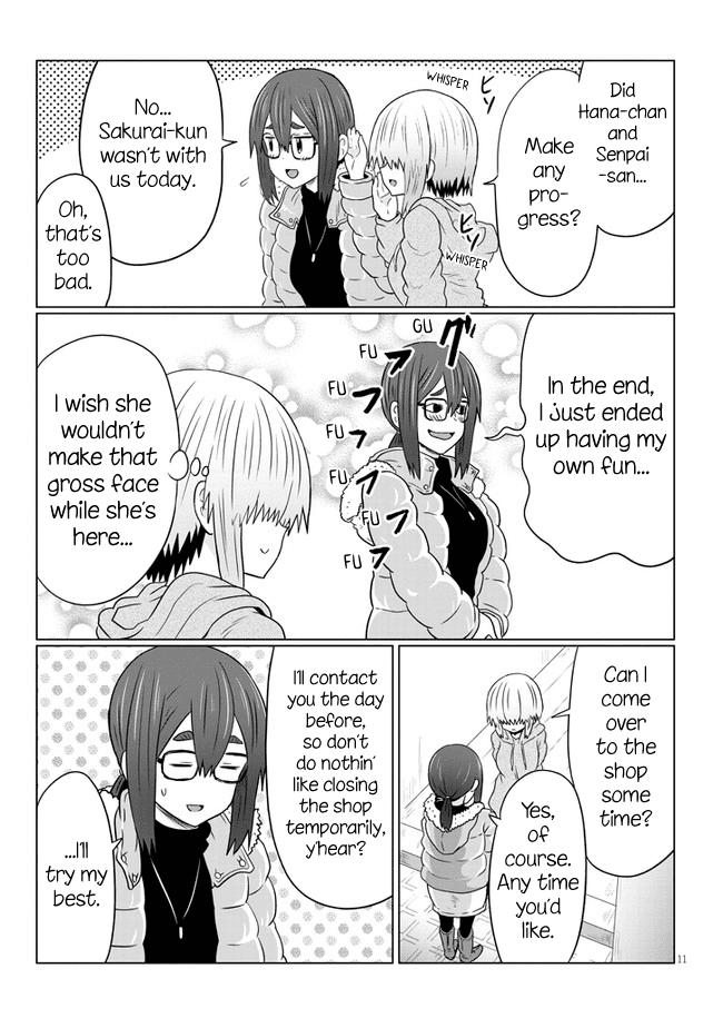 Uzaki-chan wa Asobitai! Chapter 62 page 11 - Chapter 62: Kouhai and Thrown Senpai