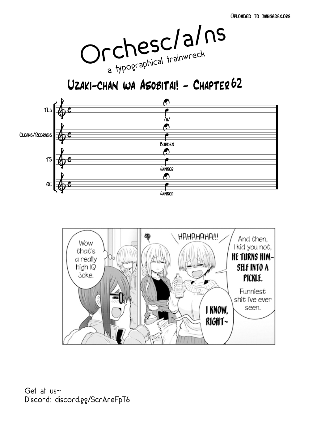 Uzaki-chan wa Asobitai! Chapter 62 page 13 - Chapter 62: Kouhai and Thrown Senpai