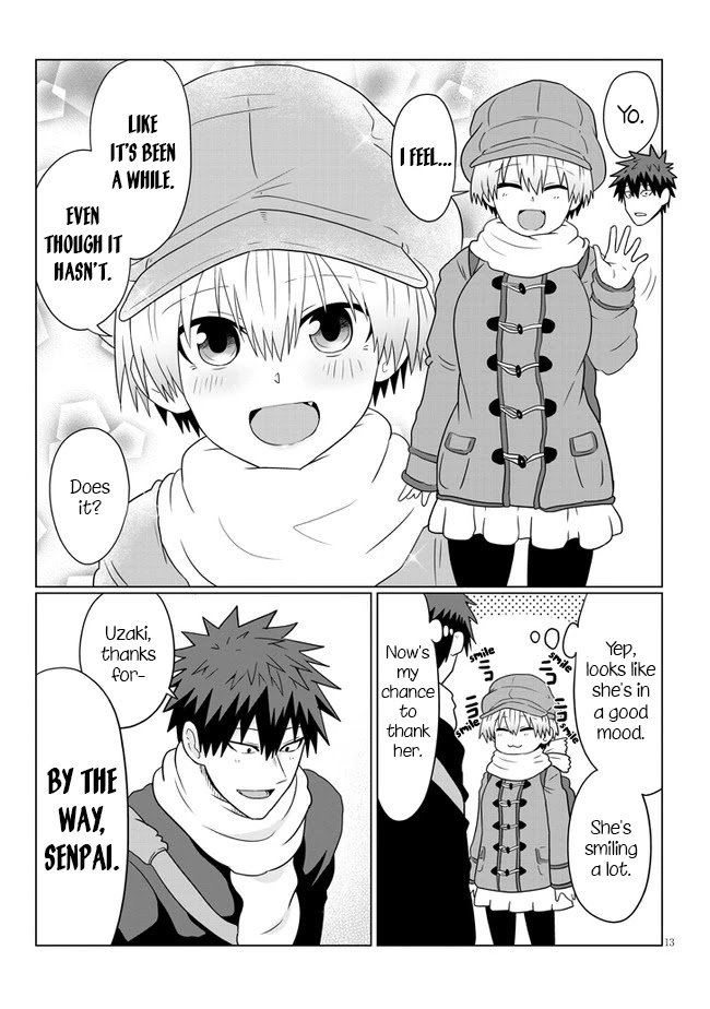 Uzaki-chan wa Asobitai! Chapter 63 page 13 - Chapter 63: Kouhai and a Ray of Hope