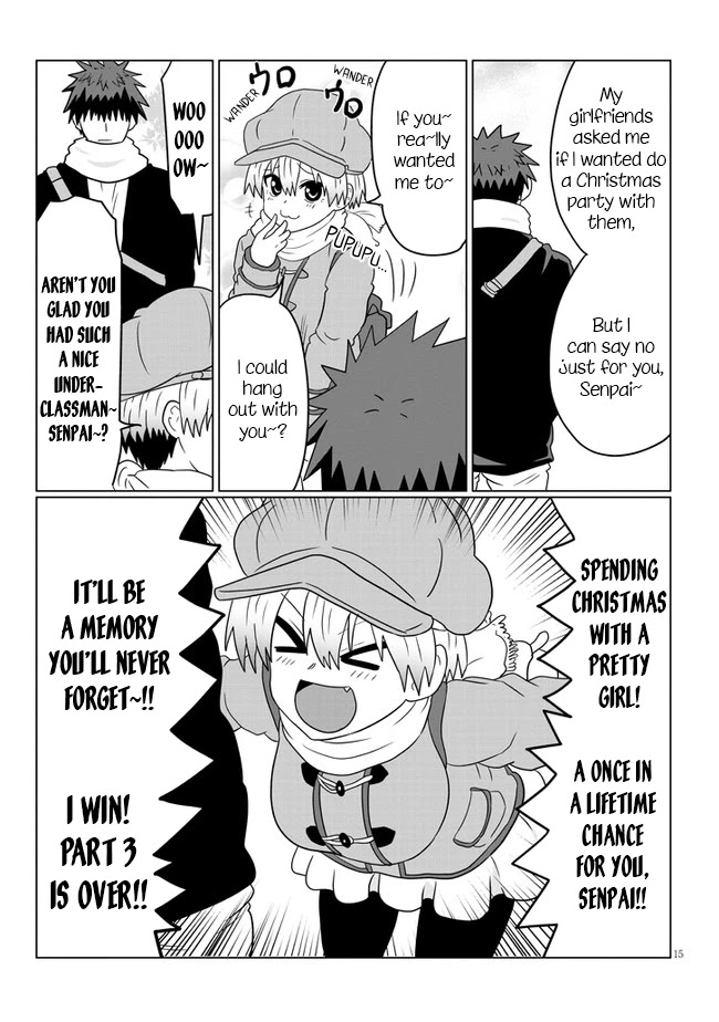 Uzaki-chan wa Asobitai! Chapter 63 page 15 - Chapter 63: Kouhai and a Ray of Hope