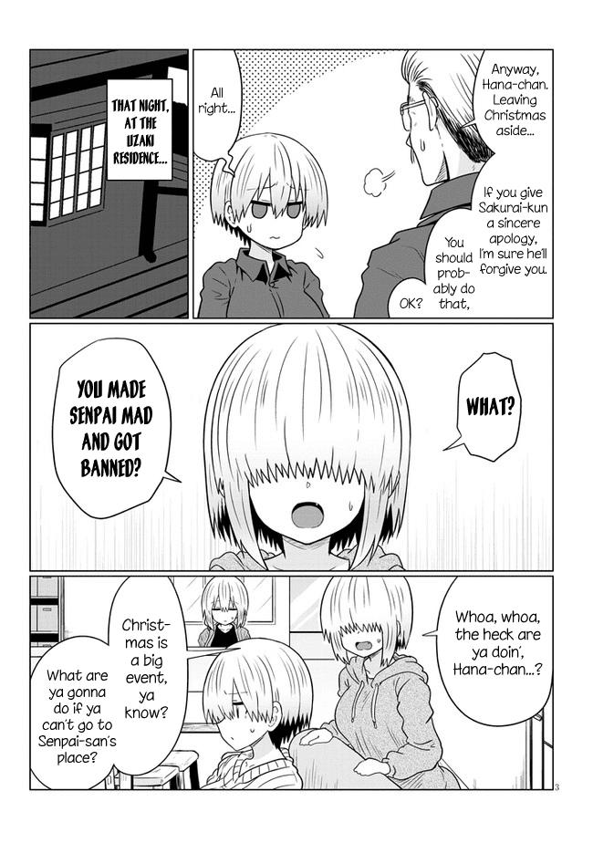 Uzaki-chan wa Asobitai! Chapter 64 page 3 - Chapter 64: Kouhai and Christmas Eve
