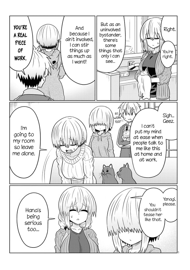 Uzaki-chan wa Asobitai! Chapter 64 page 5 - Chapter 64: Kouhai and Christmas Eve