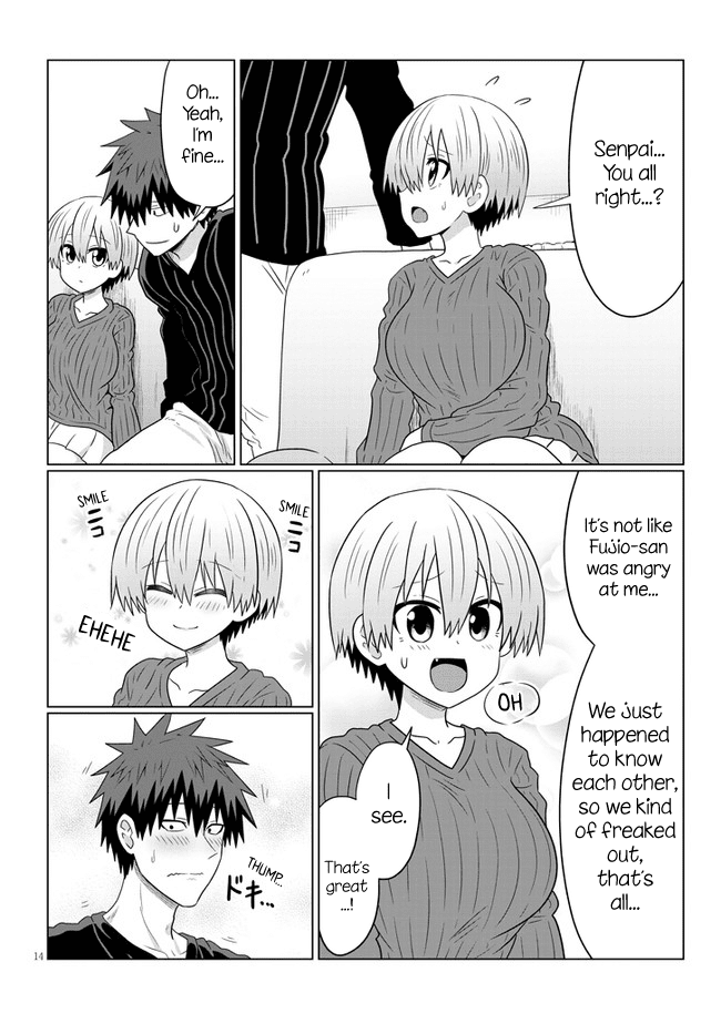 Uzaki-chan wa Asobitai! Chapter 65 page 14 - Chapter 65