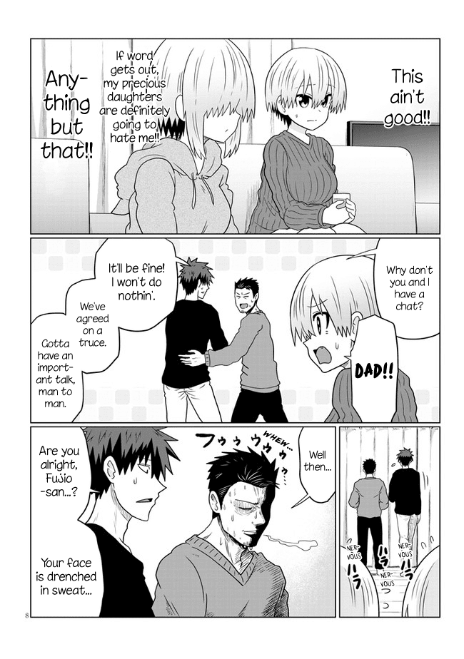 Uzaki-chan wa Asobitai! Chapter 65 page 8 - Chapter 65