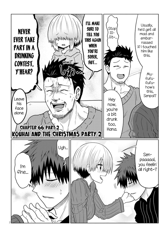Uzaki-chan wa Asobitai! Chapter 66.2 page 2 - Chapter 66.2