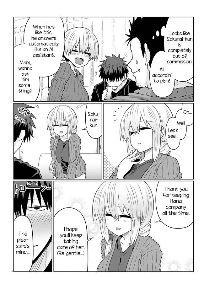 Uzaki-chan wa Asobitai! Chapter 66.2 page 4 - Chapter 66.2
