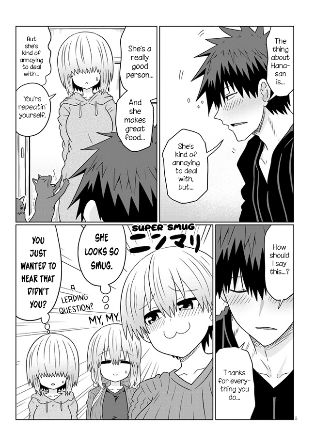 Uzaki-chan wa Asobitai! Chapter 66.2 page 5 - Chapter 66.2
