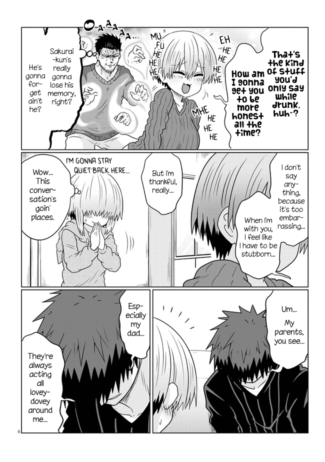 Uzaki-chan wa Asobitai! Chapter 66.2 page 6 - Chapter 66.2