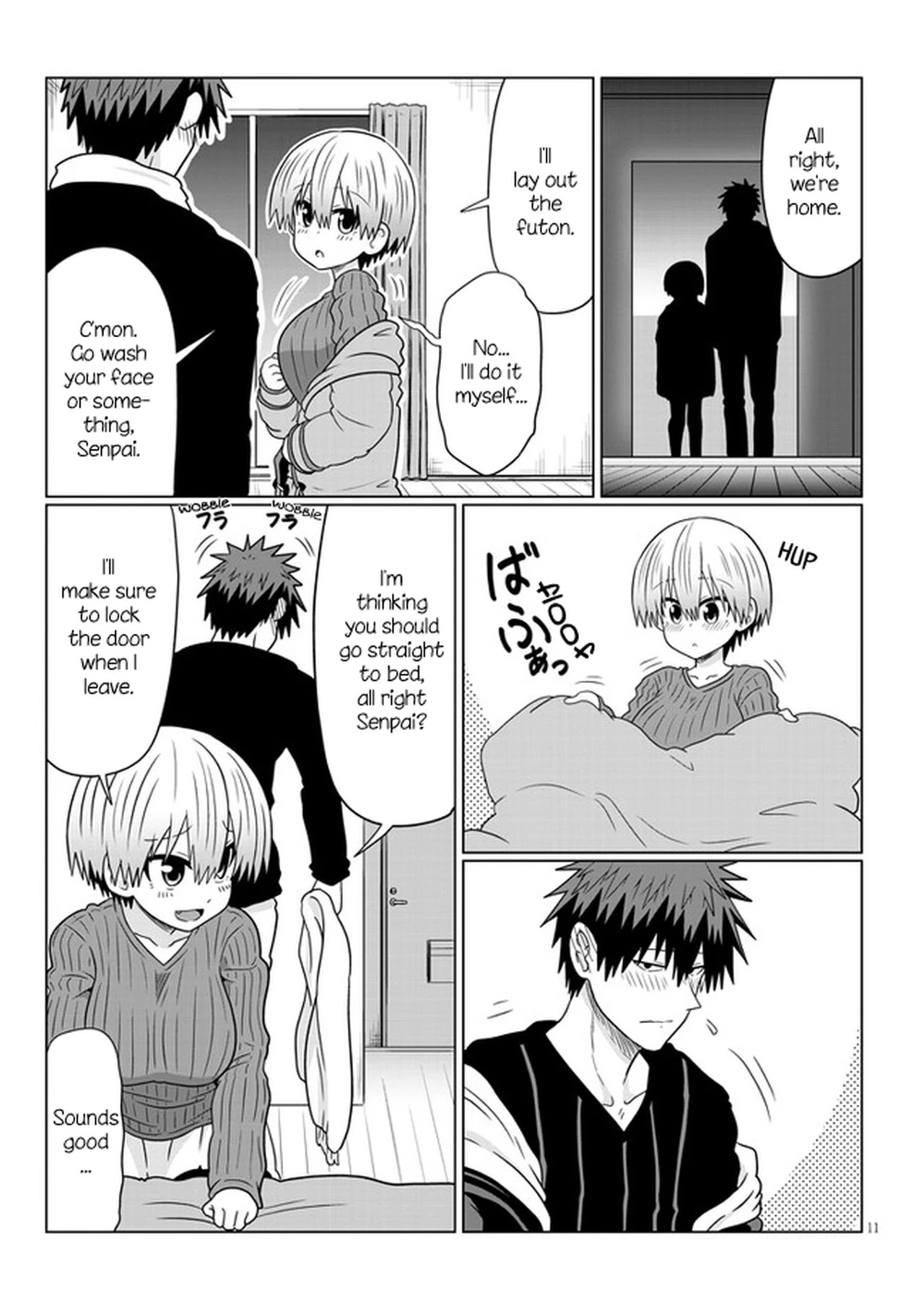 Uzaki-chan wa Asobitai! Chapter 67 page 11 - Chapter 67