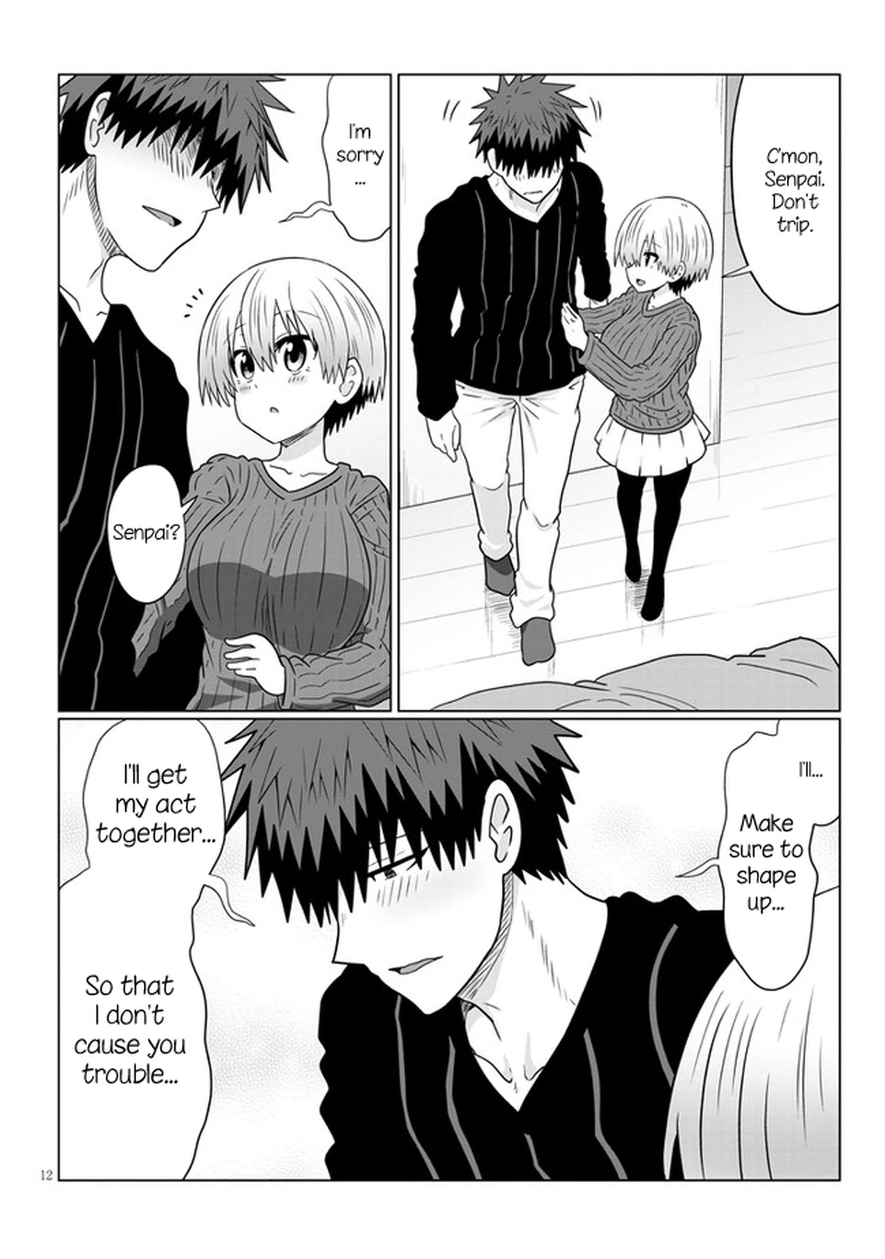 Uzaki-chan wa Asobitai! Chapter 67 page 12 - Chapter 67