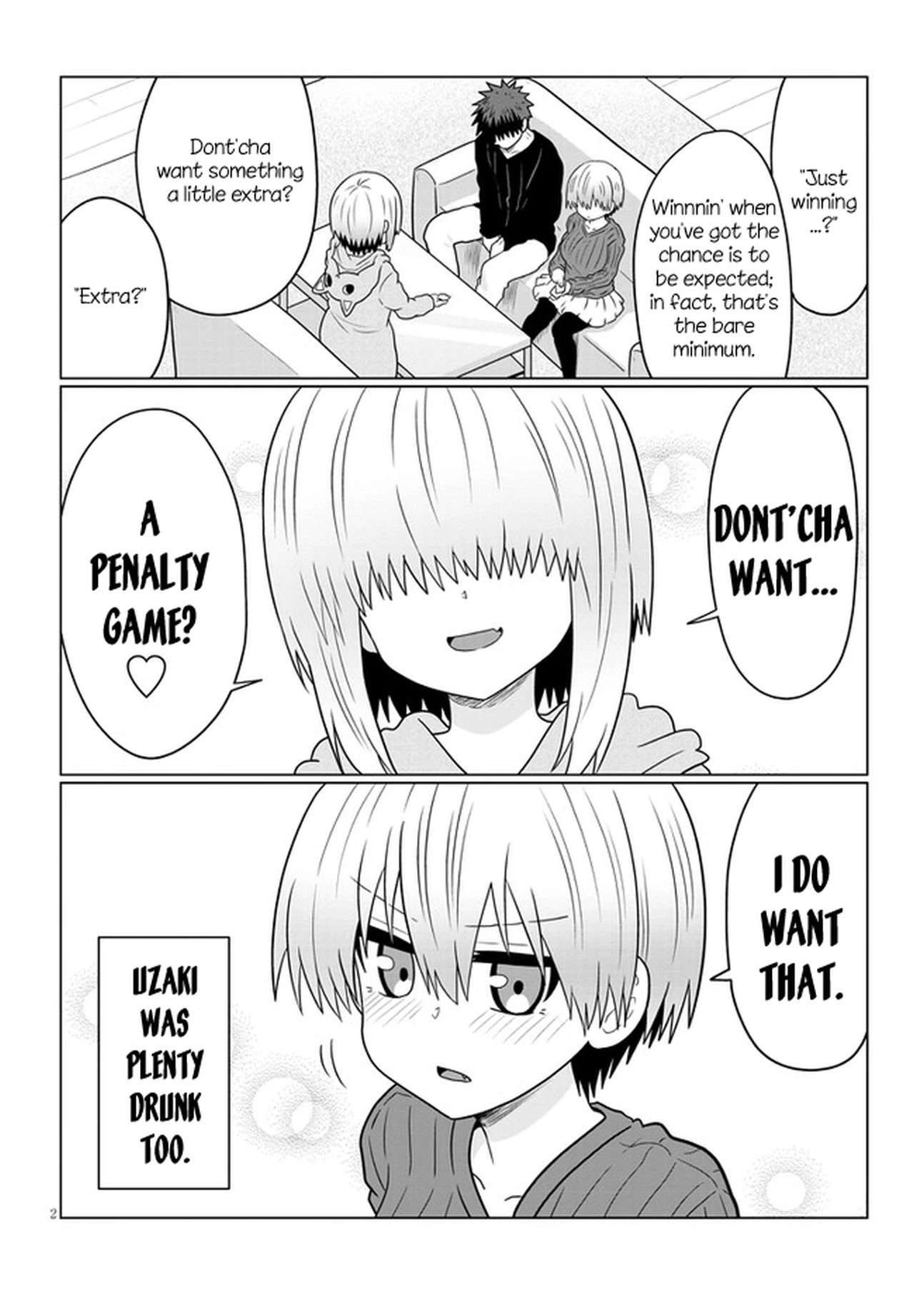 Uzaki-chan wa Asobitai! Chapter 67 page 2 - Chapter 67