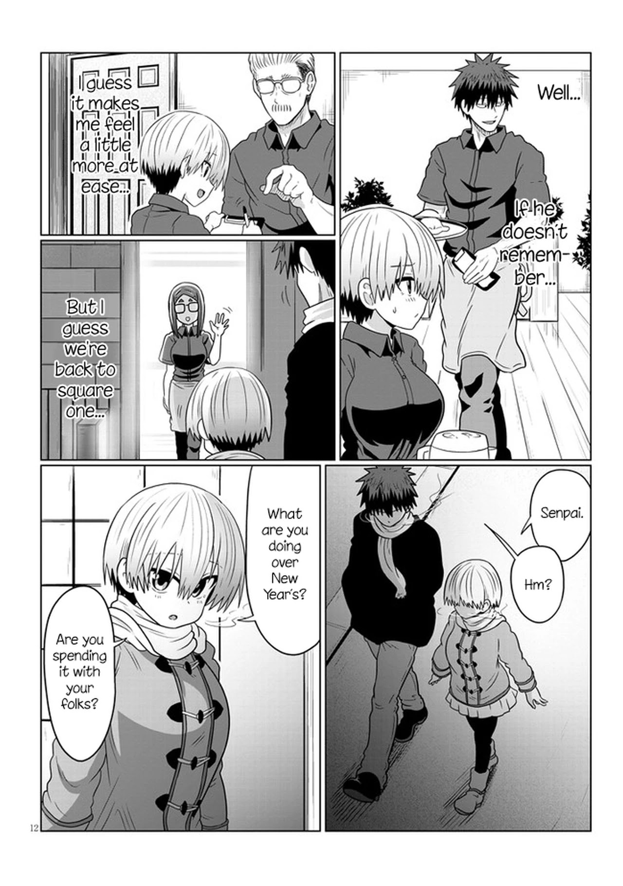 Uzaki-chan wa Asobitai! Chapter 68 page 12 - Chapter 68
