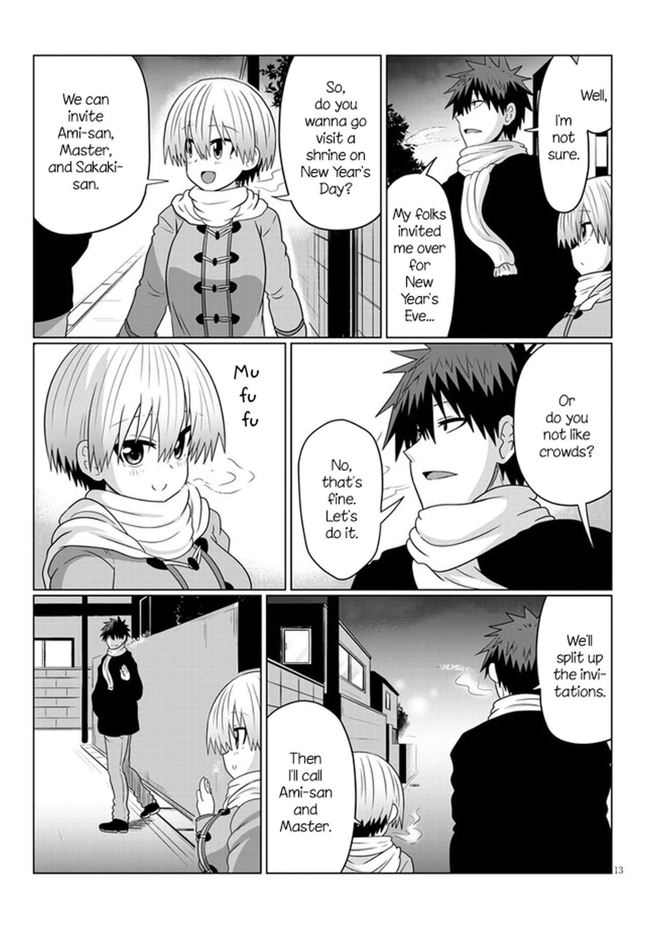 Uzaki-chan wa Asobitai! Chapter 68 page 13 - Chapter 68
