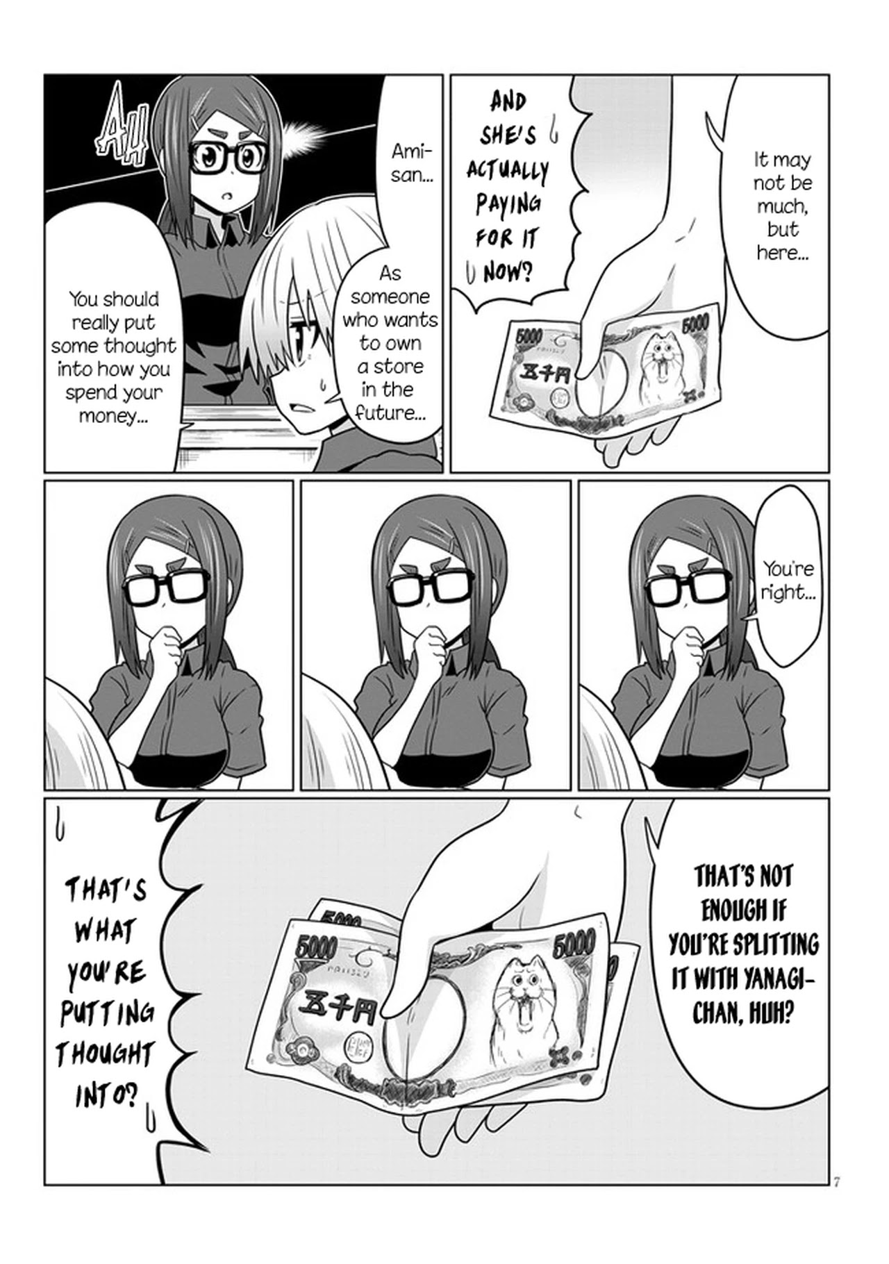 Uzaki-chan wa Asobitai! Chapter 68 page 7 - Chapter 68