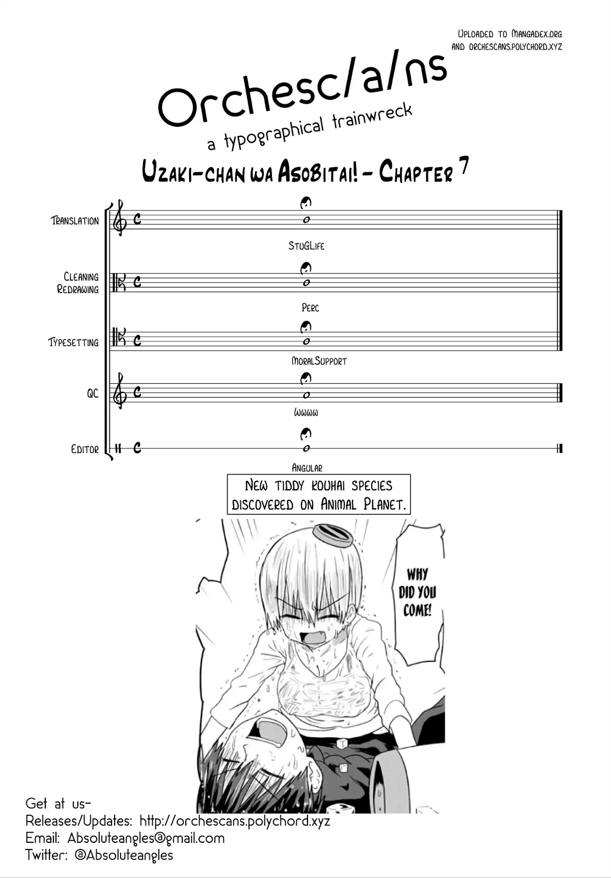 Uzaki-chan wa Asobitai! Chapter 7 page 9 - Chapter 7: Kouhai and Senpai's Senpai