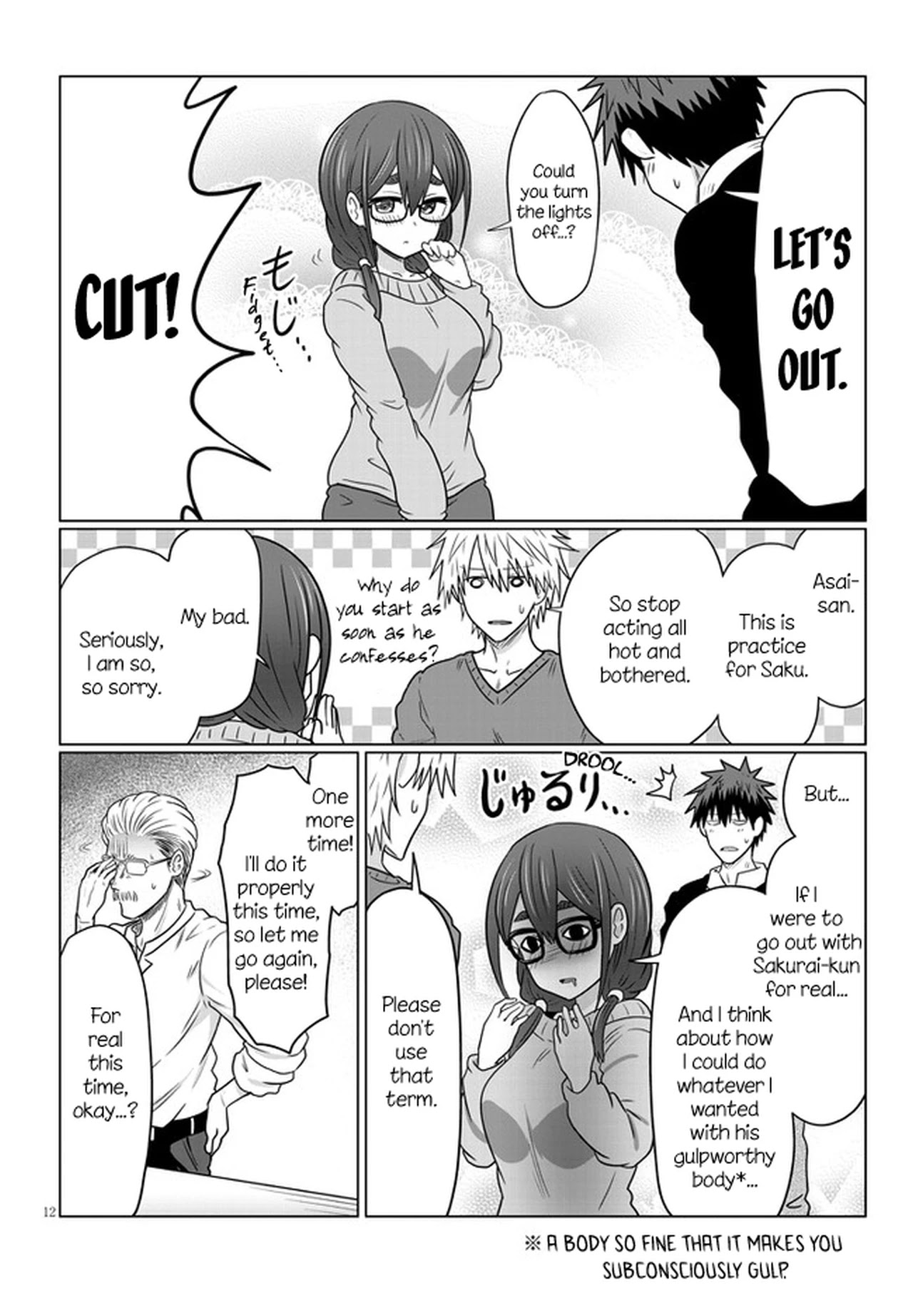 Uzaki-chan wa Asobitai! Chapter 70 page 12 - Chapter 70: Kouhai and Confession