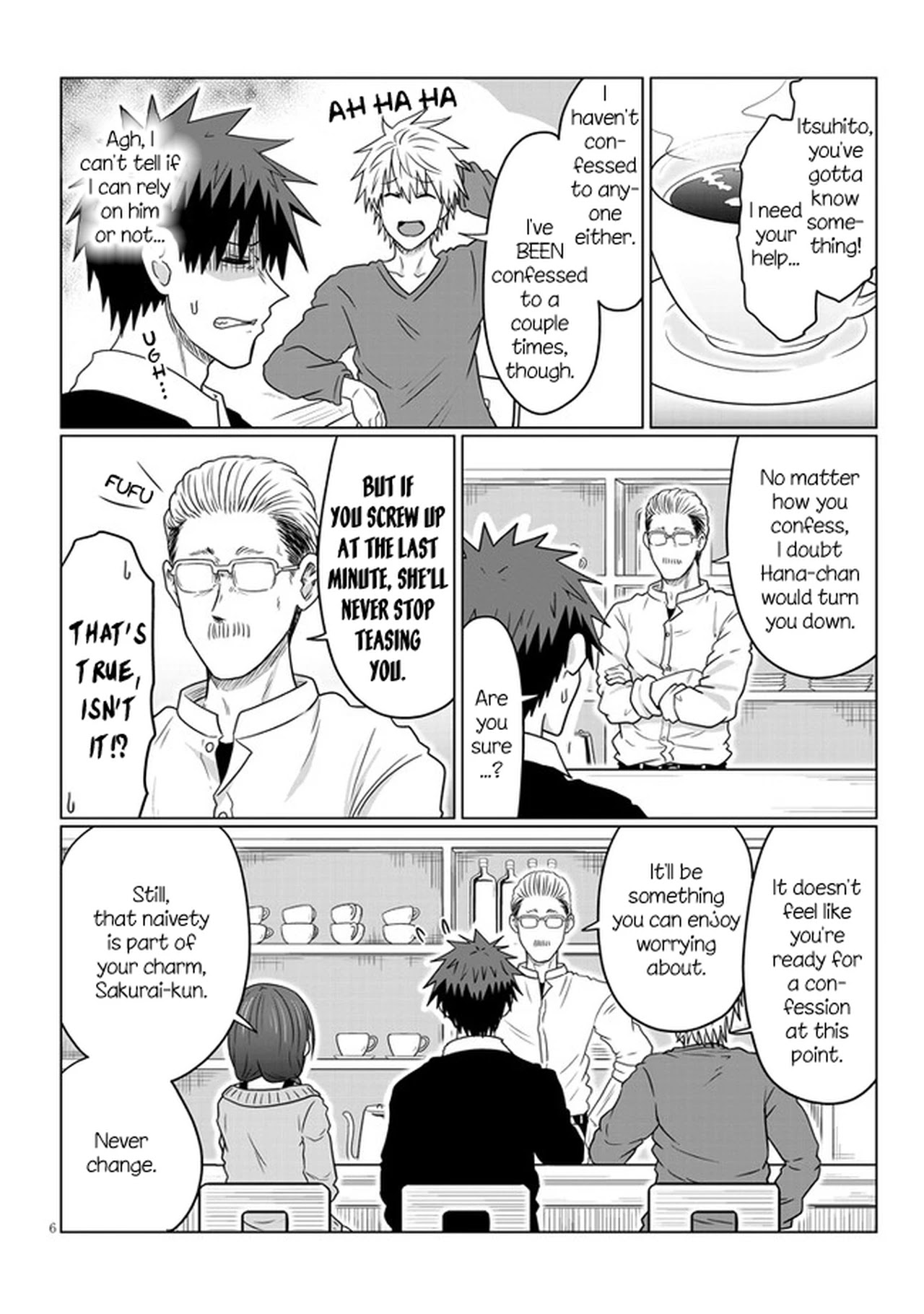 Uzaki-chan wa Asobitai! Chapter 70 page 6 - Chapter 70: Kouhai and Confession