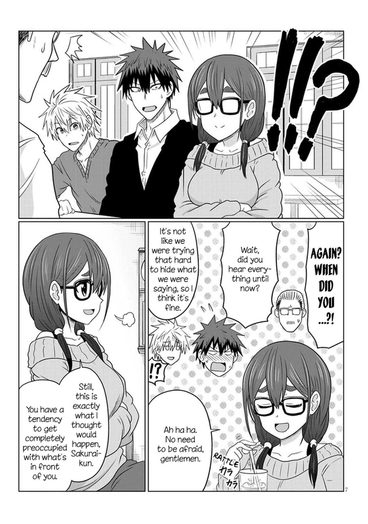 Uzaki-chan wa Asobitai! Chapter 70 page 7 - Chapter 70: Kouhai and Confession