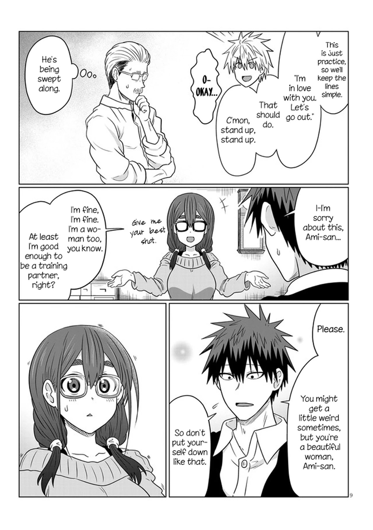 Uzaki-chan wa Asobitai! Chapter 70 page 9 - Chapter 70: Kouhai and Confession