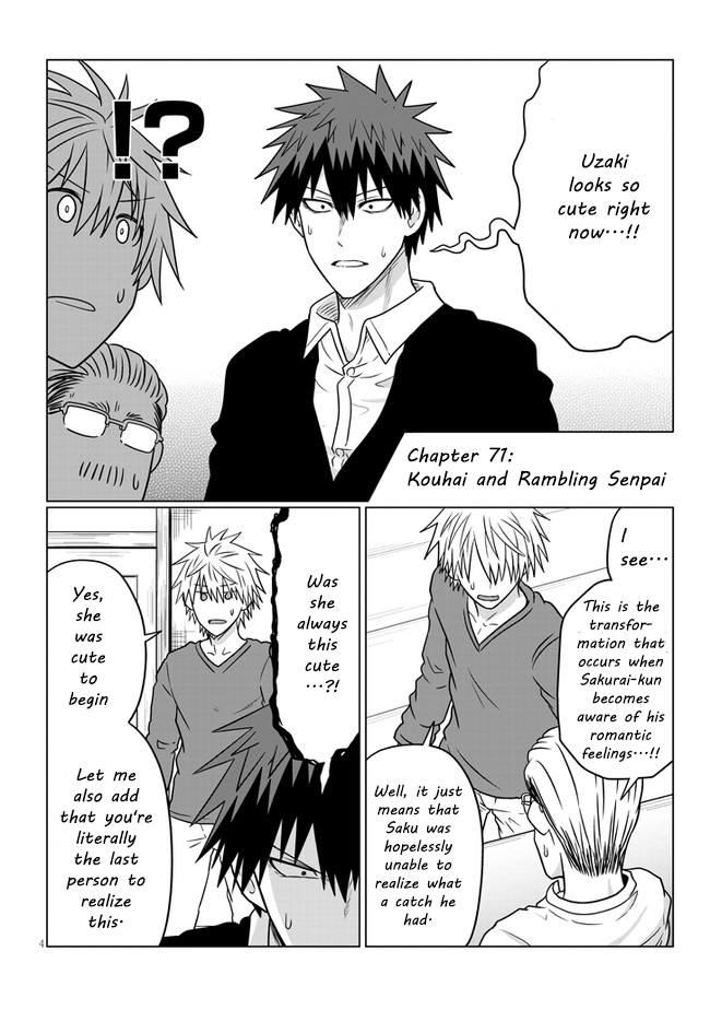 Uzaki-chan wa Asobitai! Chapter 71 page 4 - Chapter 71