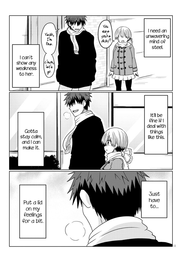 Uzaki-chan wa Asobitai! Chapter 72 page 11 - Chapter 72: Kouhai and a Senpai Who's Holding Back