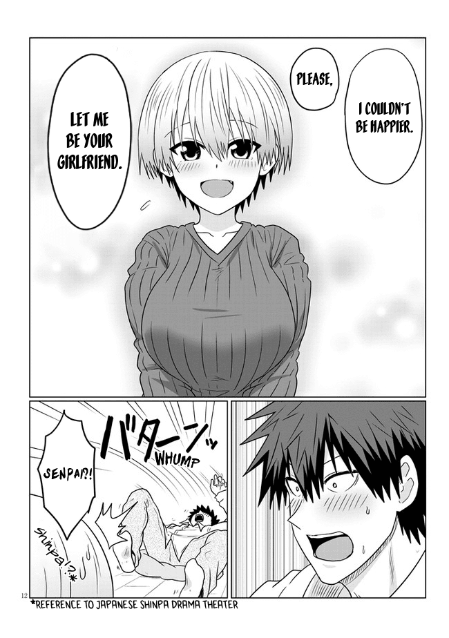 Uzaki-chan wa Asobitai! Chapter 73 page 12 - Chapter 73: Uzaki and Review Meeting
