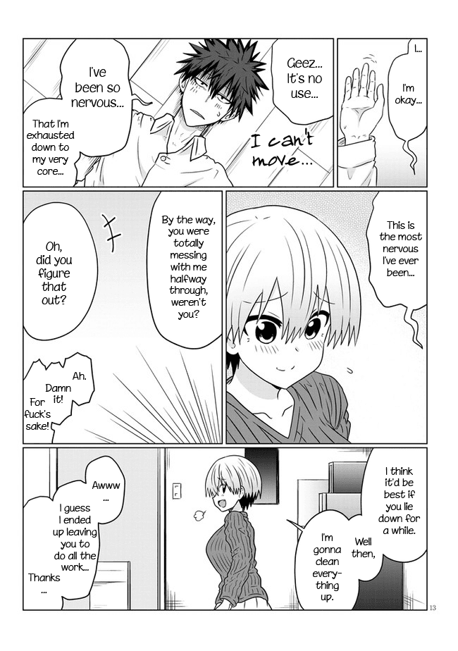 Uzaki-chan wa Asobitai! Chapter 73 page 13 - Chapter 73: Uzaki and Review Meeting