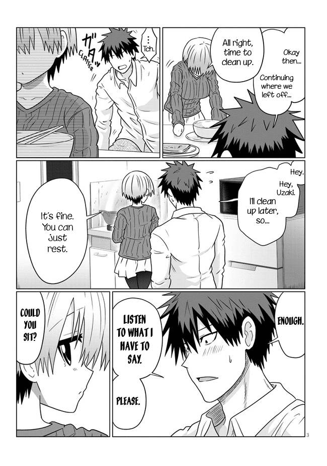 Uzaki-chan wa Asobitai! Chapter 73 page 3 - Chapter 73: Uzaki and Review Meeting