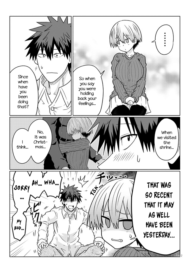 Uzaki-chan wa Asobitai! Chapter 73 page 7 - Chapter 73: Uzaki and Review Meeting
