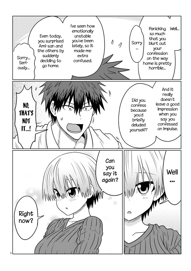 Uzaki-chan wa Asobitai! Chapter 73 page 8 - Chapter 73: Uzaki and Review Meeting