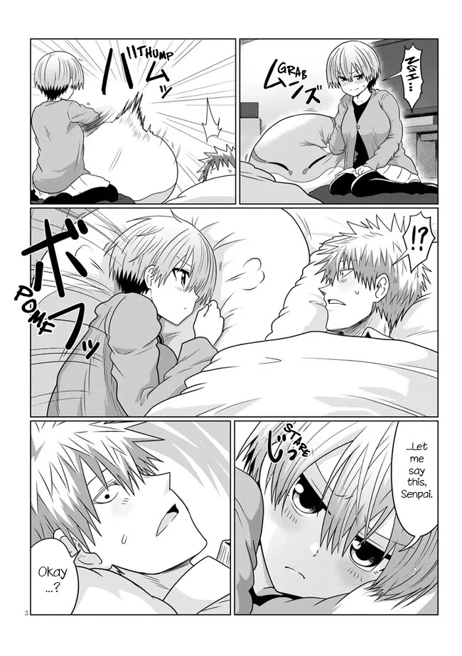 Uzaki-chan wa Asobitai! Chapter 74.2 page 3 - Chapter 74.2: Kouhai and Starting to Date