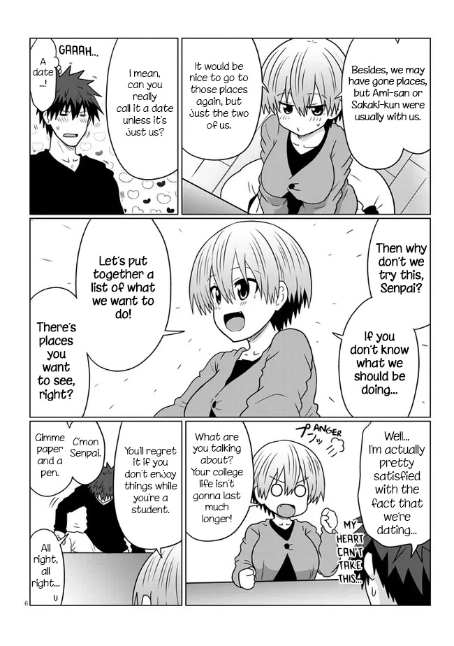Uzaki-chan wa Asobitai! Chapter 75 page 6 - Chapter 75: Kouhai and Where We Go From Here