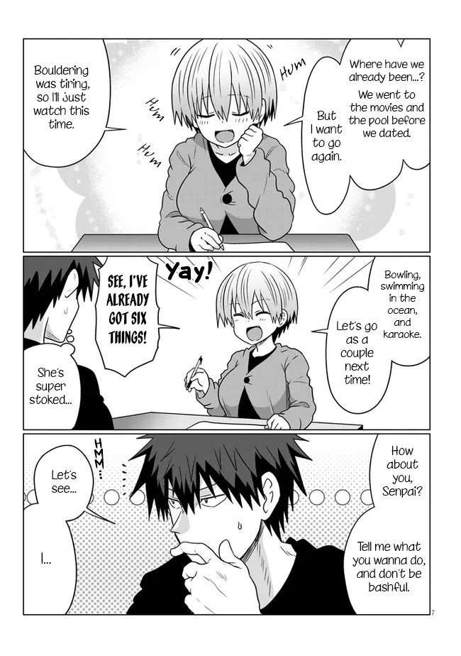 Uzaki-chan wa Asobitai! Chapter 75 page 7 - Chapter 75: Kouhai and Where We Go From Here