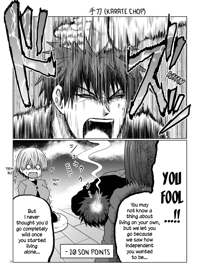 Uzaki-chan wa Asobitai! Chapter 76 page 10 - Chapter 76: Kouhai and Mother
