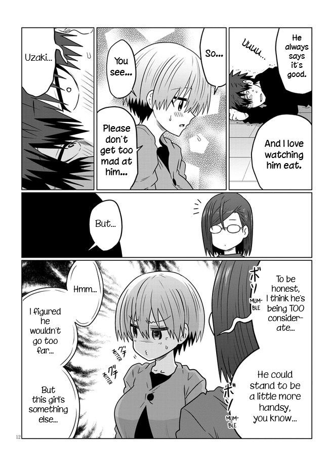 Uzaki-chan wa Asobitai! Chapter 76 page 12 - Chapter 76: Kouhai and Mother