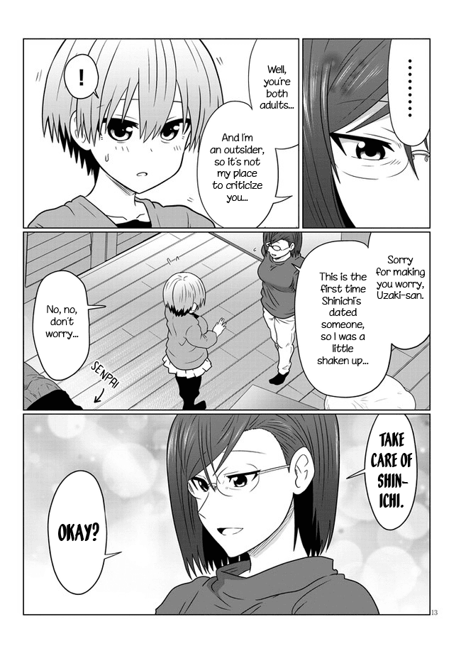 Uzaki-chan wa Asobitai! Chapter 76 page 13 - Chapter 76: Kouhai and Mother