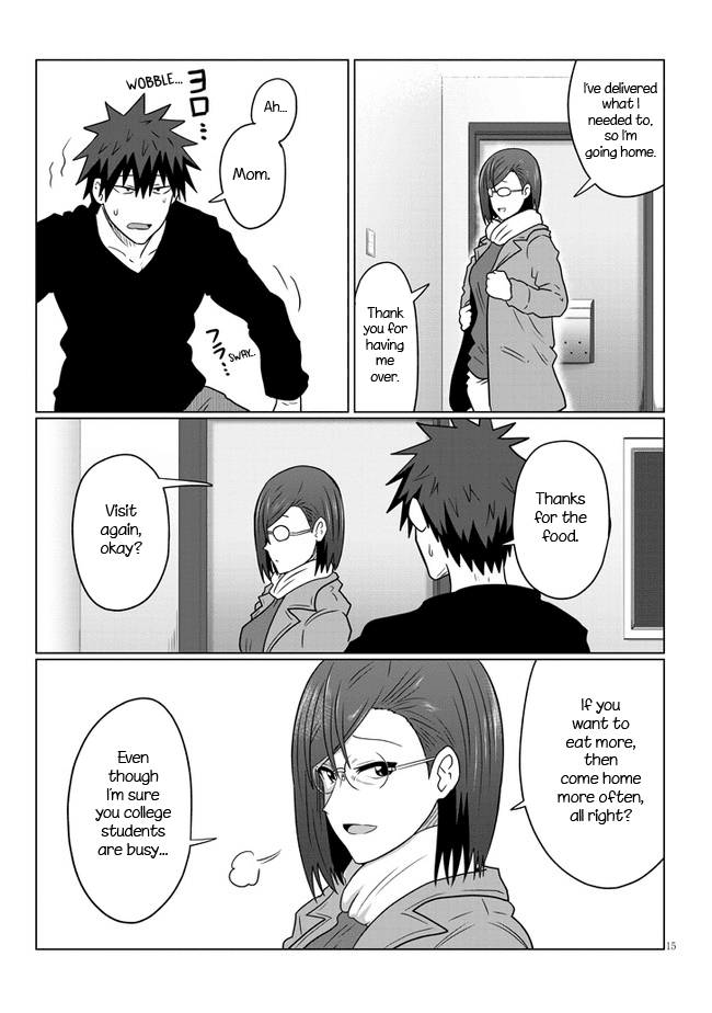 Uzaki-chan wa Asobitai! Chapter 76 page 15 - Chapter 76: Kouhai and Mother