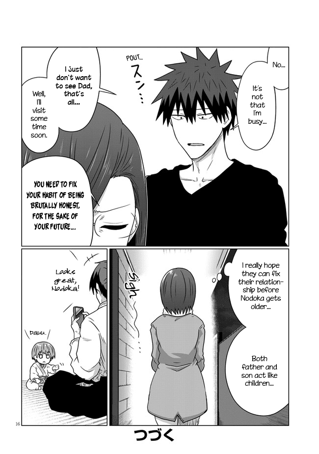 Uzaki-chan wa Asobitai! Chapter 76 page 16 - Chapter 76: Kouhai and Mother