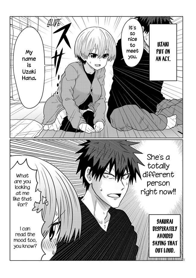 Uzaki-chan wa Asobitai! Chapter 76 page 3 - Chapter 76: Kouhai and Mother
