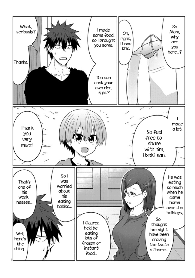 Uzaki-chan wa Asobitai! Chapter 76 page 6 - Chapter 76: Kouhai and Mother