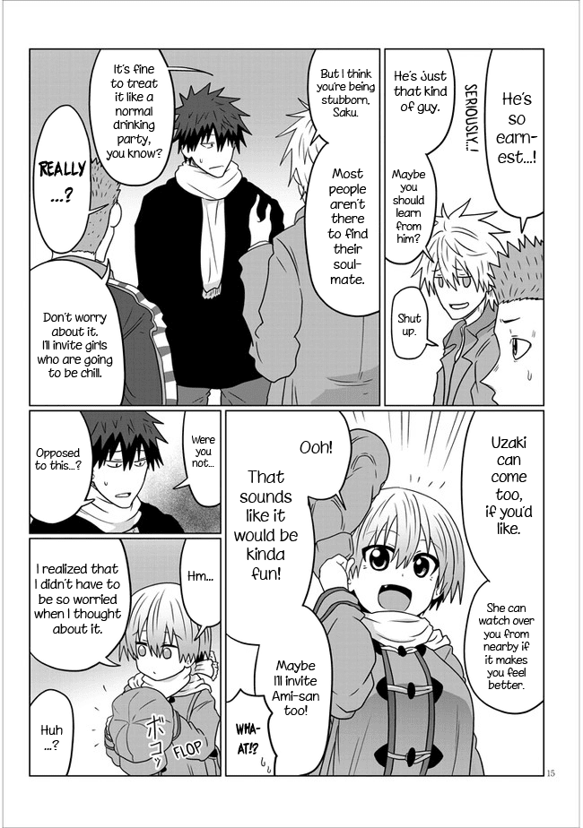 Uzaki-chan wa Asobitai! Chapter 77 page 15 - Chapter 77: Kouhai and Someone Left Out