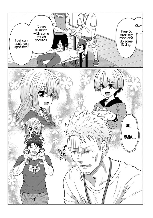 Uzaki-chan wa Asobitai! Chapter 79 page 3 - Chapter 79: Kouhai and Kouhai's Parents