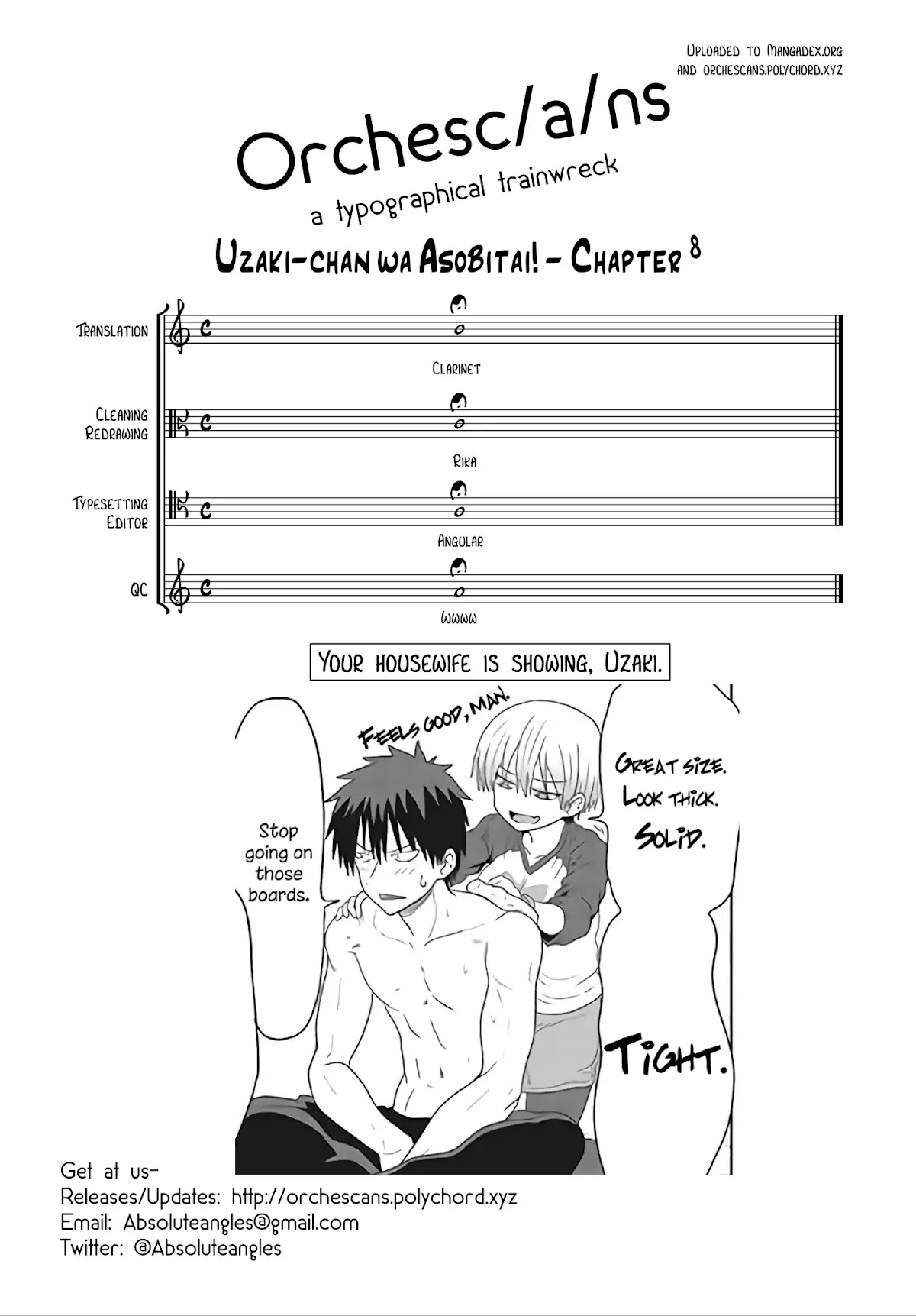Uzaki-chan wa Asobitai! Chapter 8 page 10 - Chapter 8: Kouhai and the Common Cold