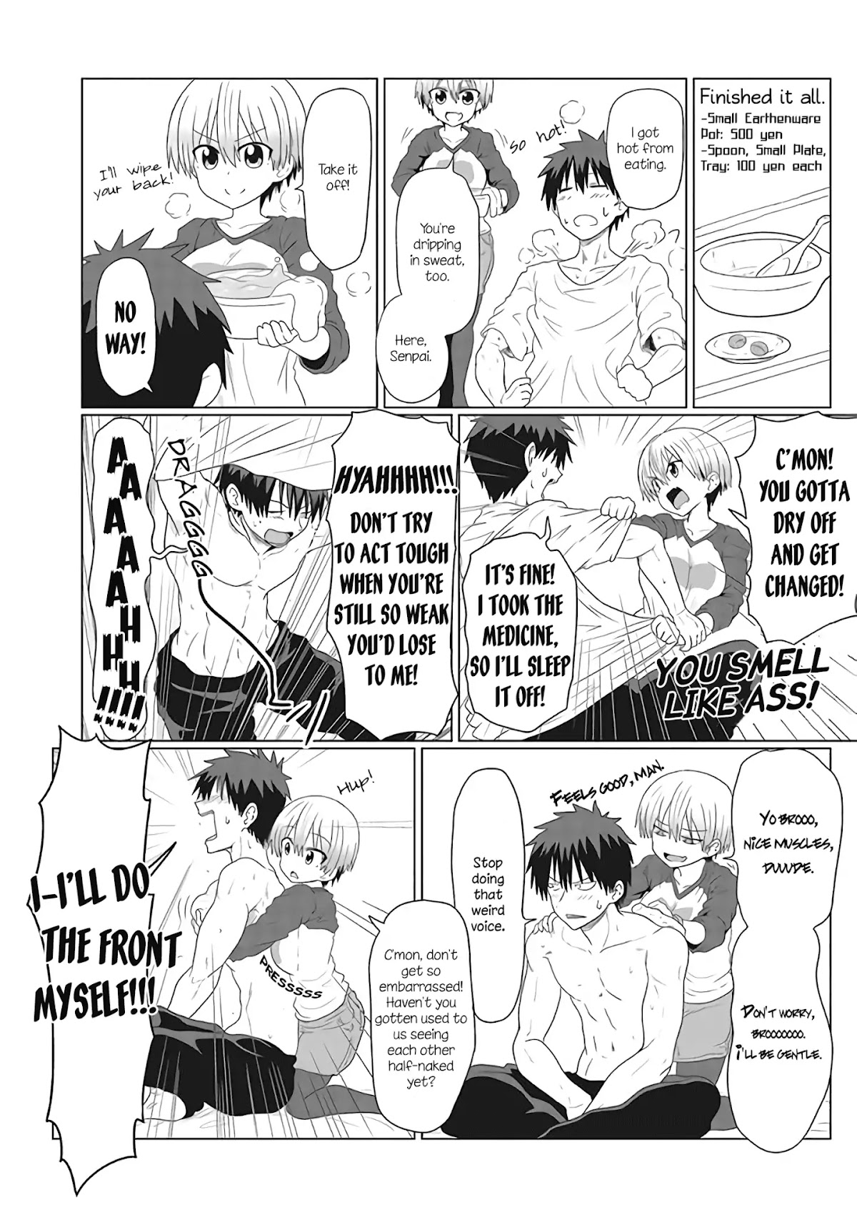 Uzaki-chan wa Asobitai! Chapter 8 page 6 - Chapter 8: Kouhai and the Common Cold