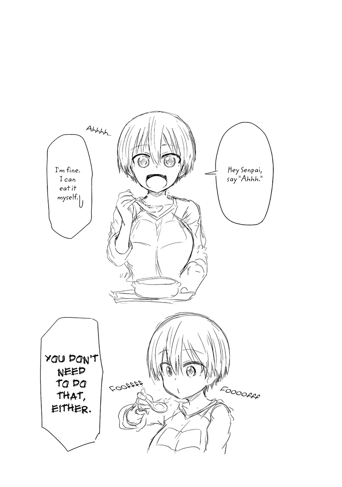 Uzaki-chan wa Asobitai! Chapter 8 page 9 - Chapter 8: Kouhai and the Common Cold