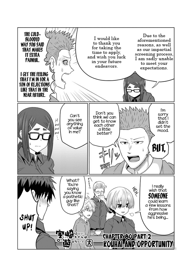 Uzaki-chan wa Asobitai! Chapter 80.2 page 1 - Chapter 80.2: Kouhai and Opportunity