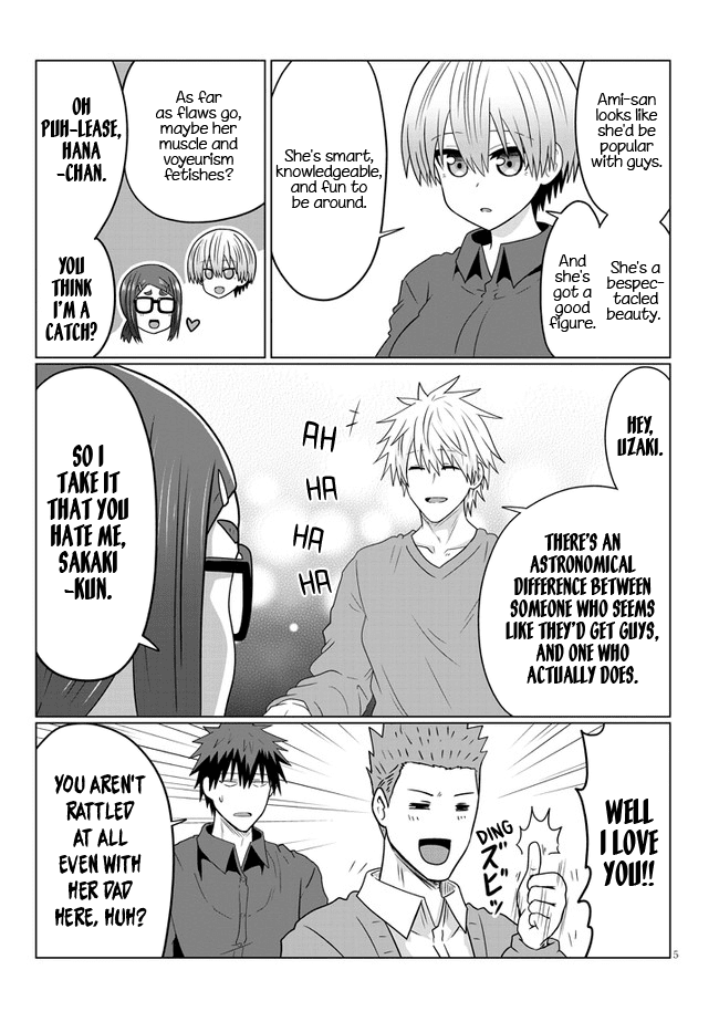Uzaki-chan wa Asobitai! Chapter 80.2 page 5 - Chapter 80.2: Kouhai and Opportunity